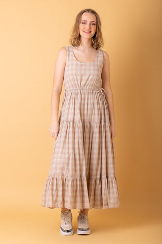 Laura Maxi Dress Check