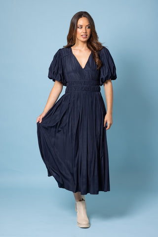 Alba Dress - Navy