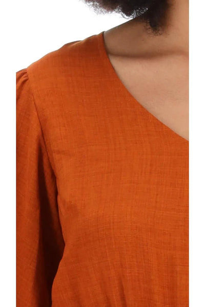 Christine Maxi Dress - Rust