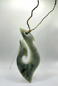 Pounamu Fish Hook