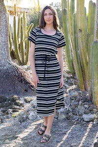 Josephine Midi Dress Stripe