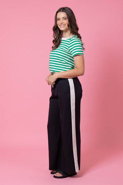 Nova Pant -Black/Cream