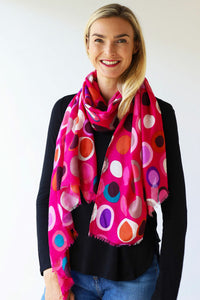 Retro Multi Colour Scarf