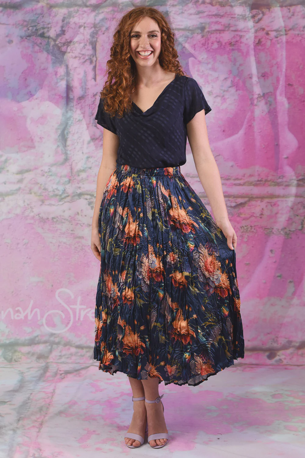 Rosey Skirt - Fantasy Floral