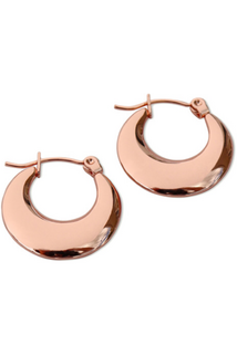 FV -Rose Gold 20mm Hollow Hoops